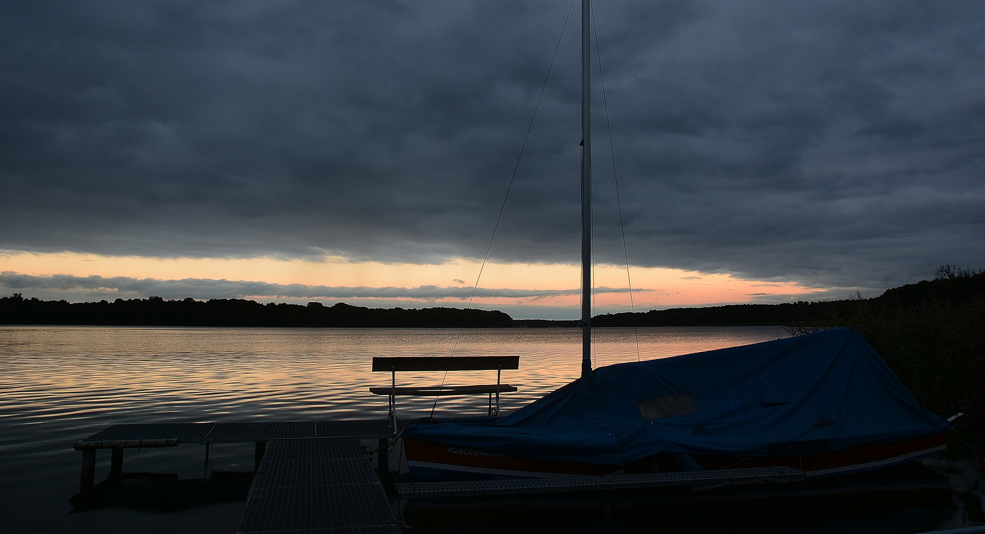 Abendstimmung am See