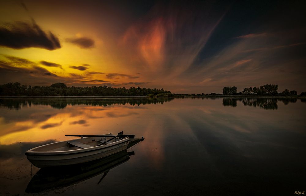 Abendstimmung am See