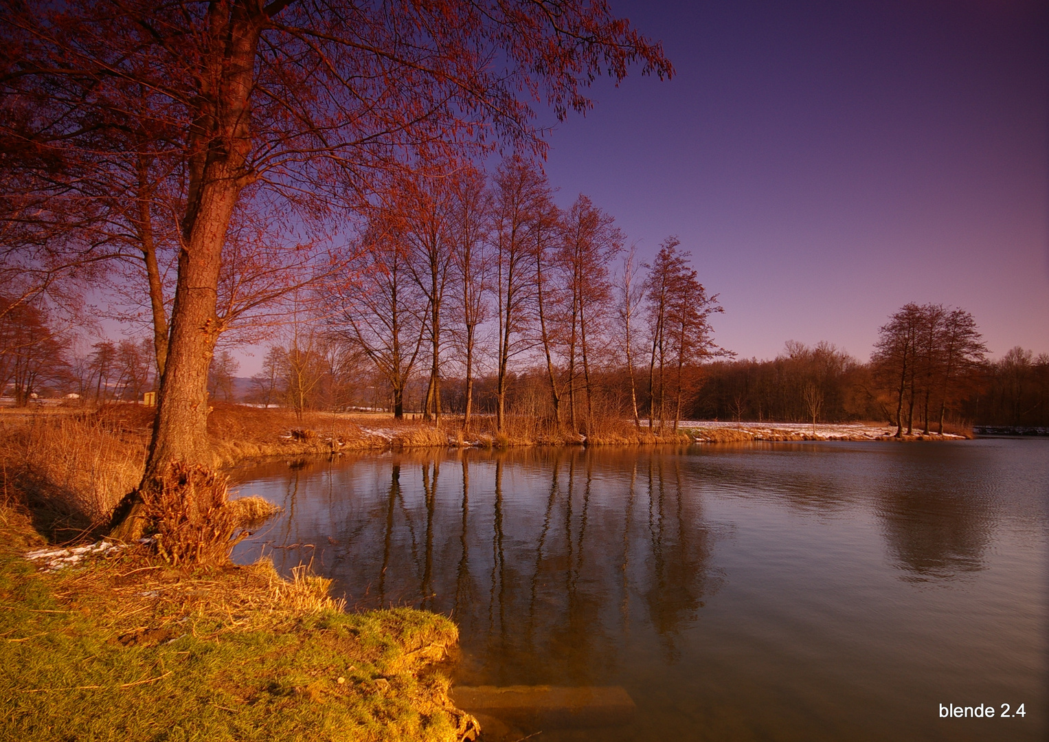 Abendstimmung am See