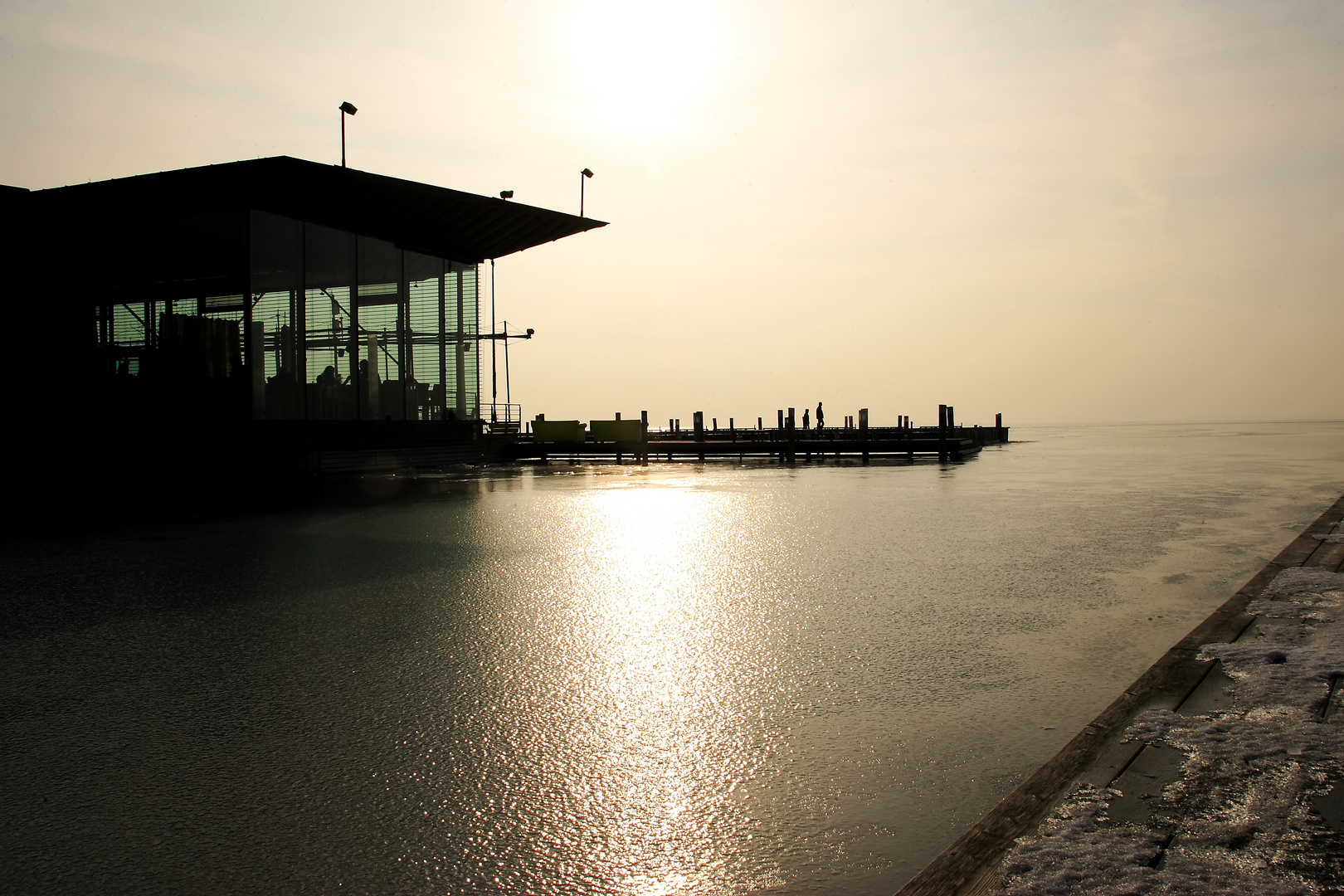 Abendstimmung '' AM SEE ''