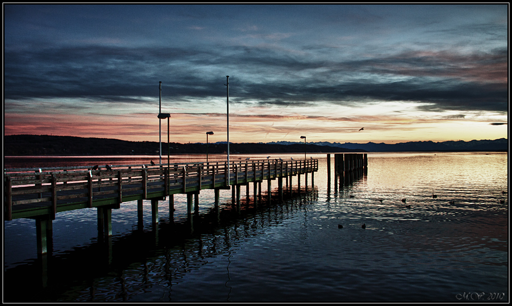 Abendstimmung am See