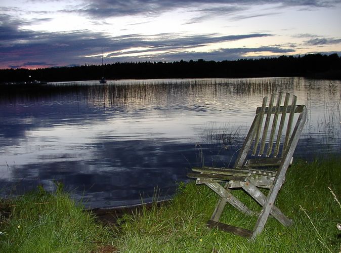 Abendstimmung am See