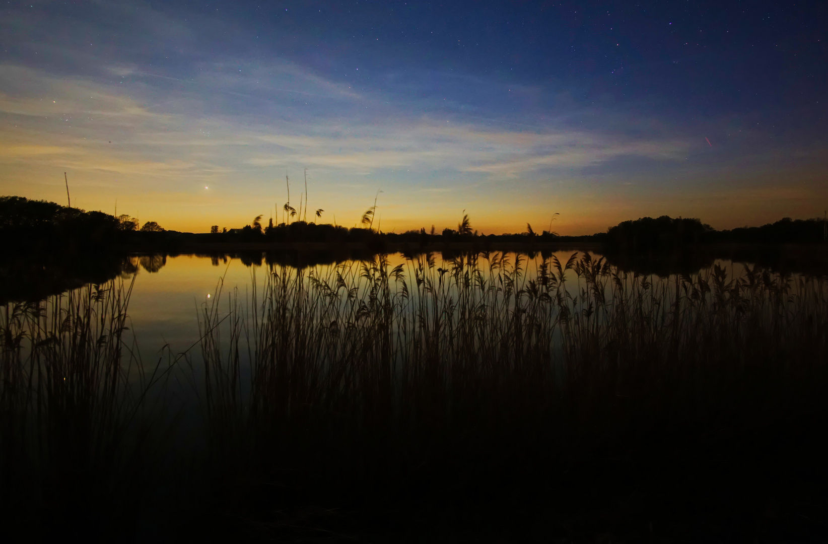 Abendstimmung am See