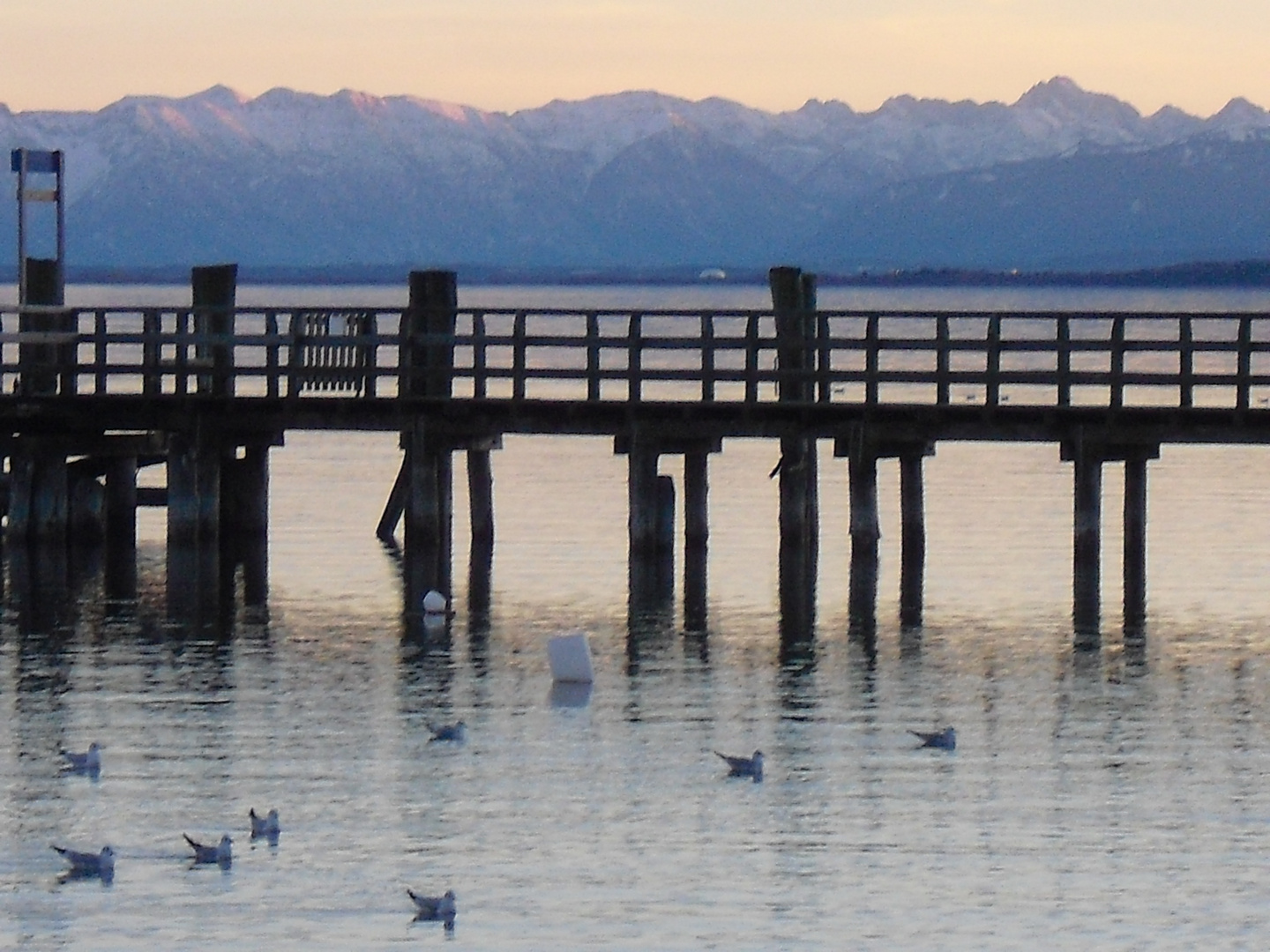 Abendstimmung am See