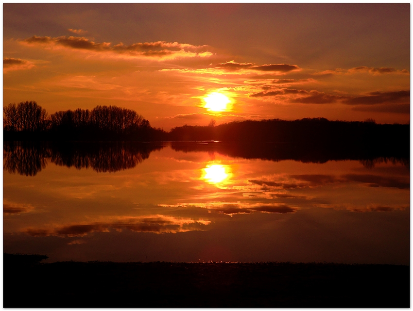 Abendstimmung am See II