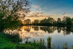 ABENDSTIMMUNG AM SEE - MELLE 02.05.2020