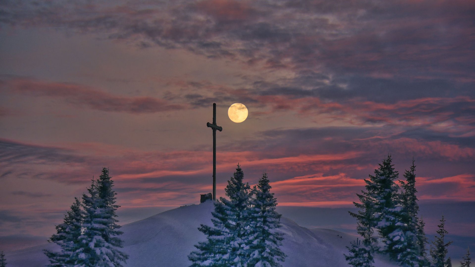 Abendstimmung am Seelenkopf, Allg. Alpen