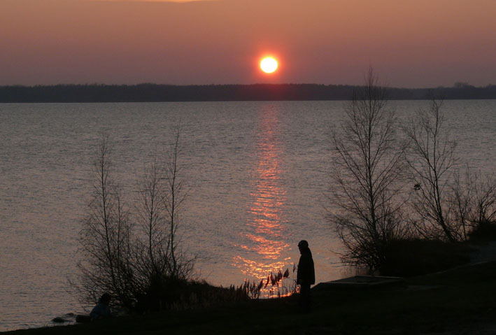 Abendstimmung am Senftenberger See