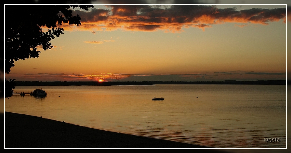 Abendstimmung am Senftenberger See