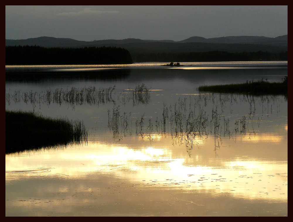 Abendstimmung am Siljansee 2