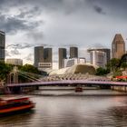 Abendstimmung am Singapur River