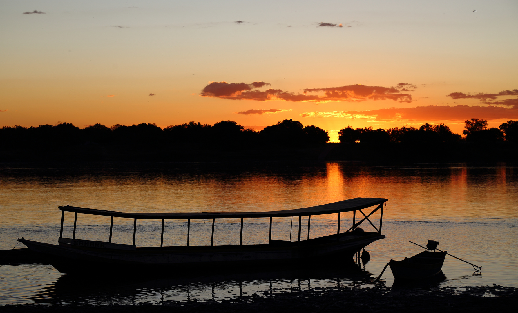 Abendstimmung am São Francisco Fluss