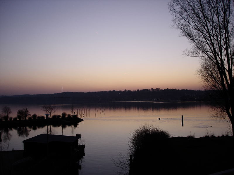 Abendstimmung am Starnberger See