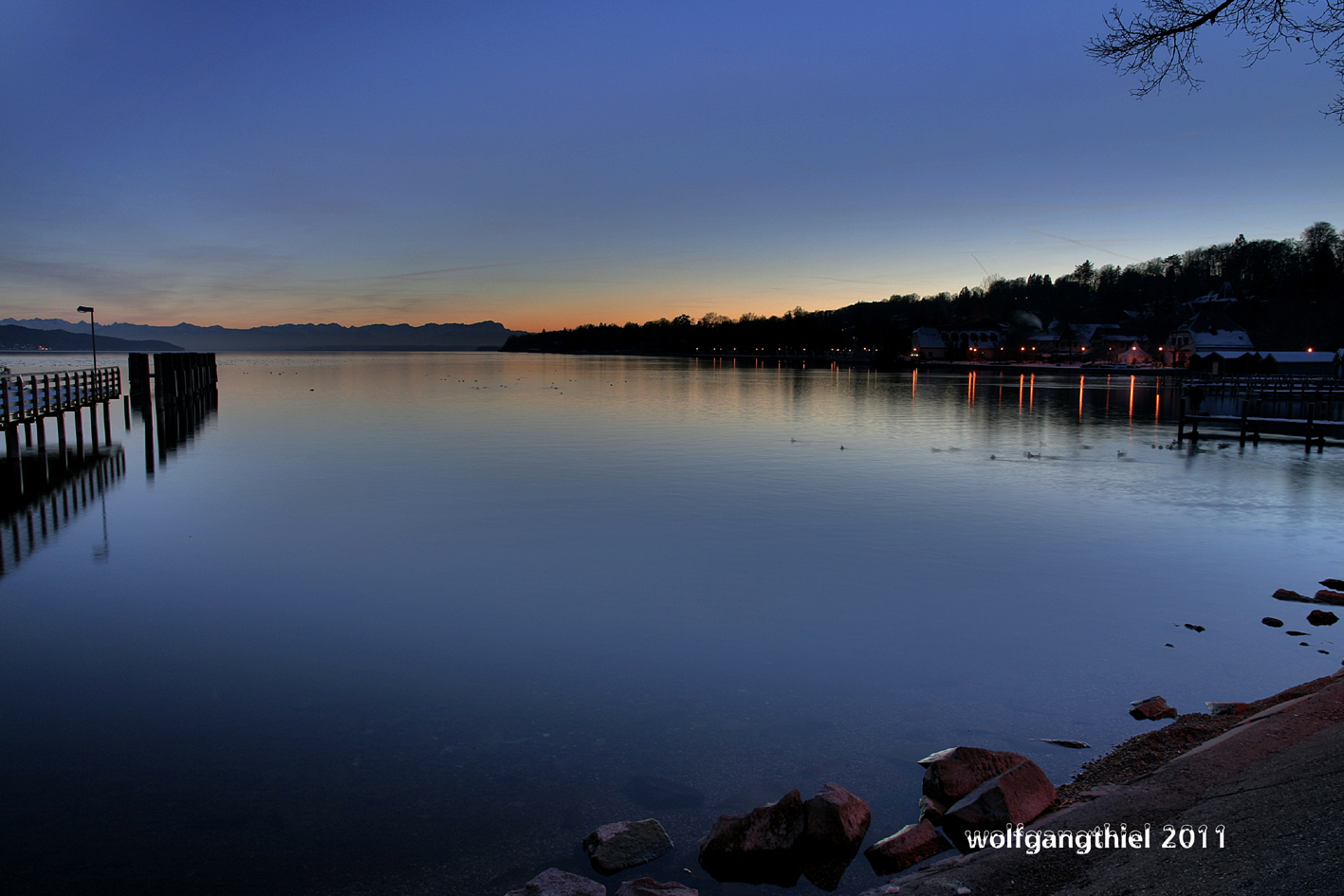 Abendstimmung am Starnberger See