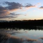 Abendstimmung am Steinenstädter Baggersee