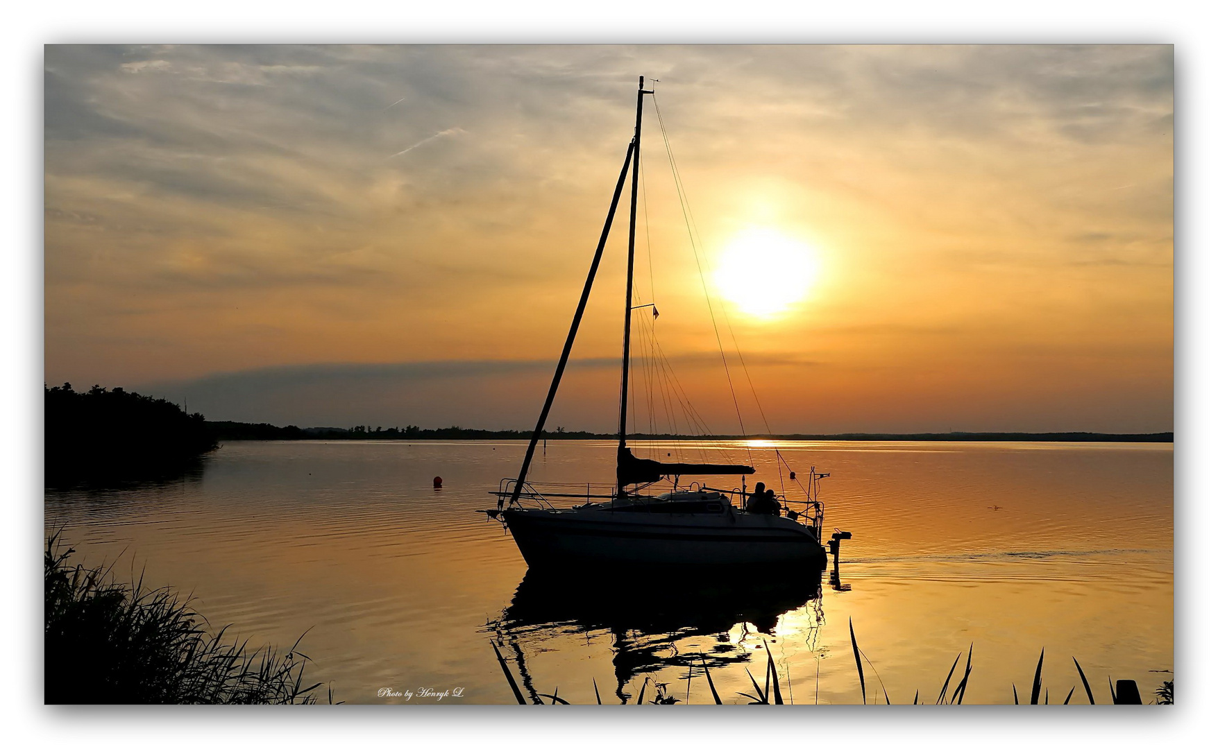 Abendstimmung am Steinhuder Meer