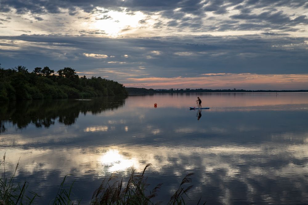 Abendstimmung am Steinhuder Meer