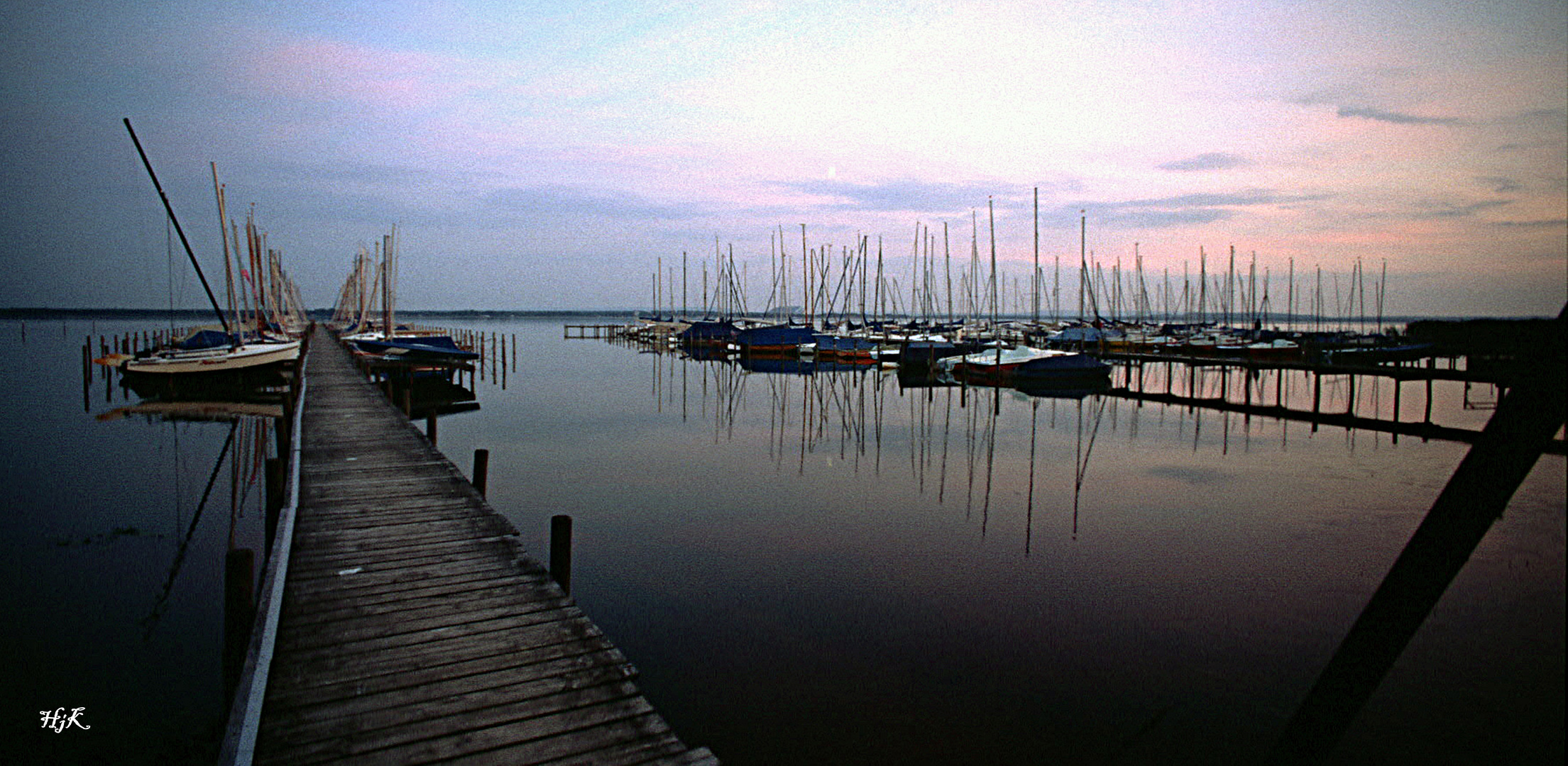 Abendstimmung am Steinhuder Meer ..