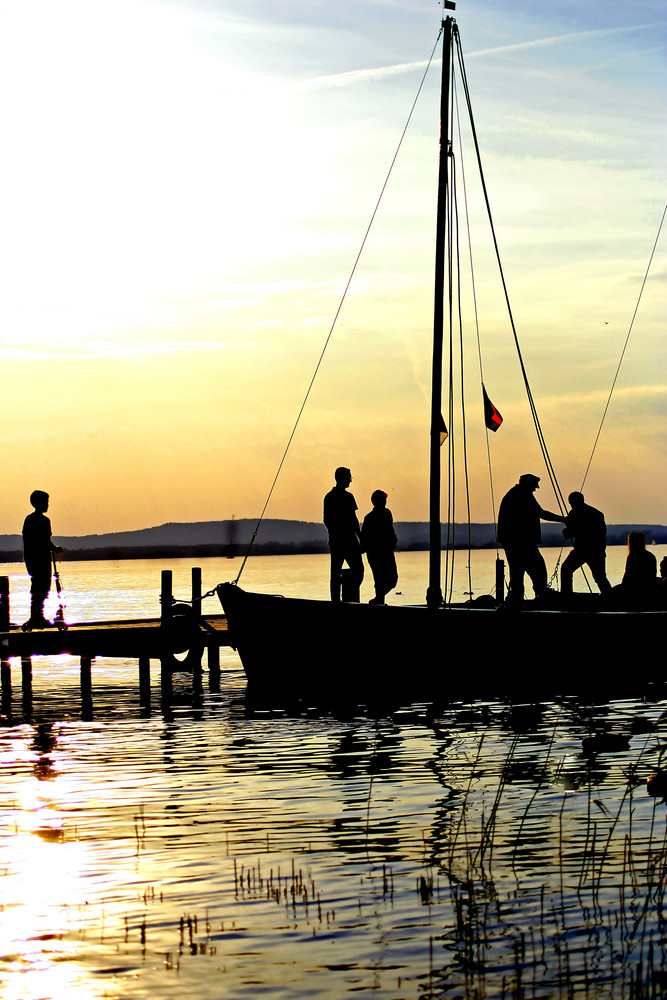 Abendstimmung am Steinhuder Meer