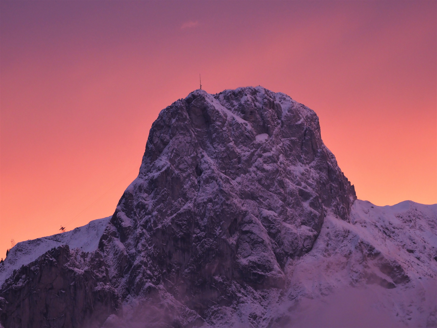 Abendstimmung am Stockhorn (Berner Oberland)