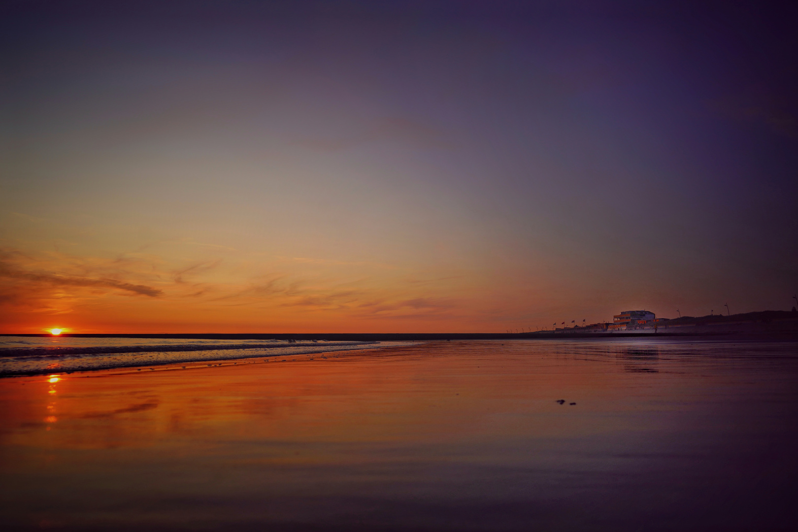 Abendstimmung am Strand.. 