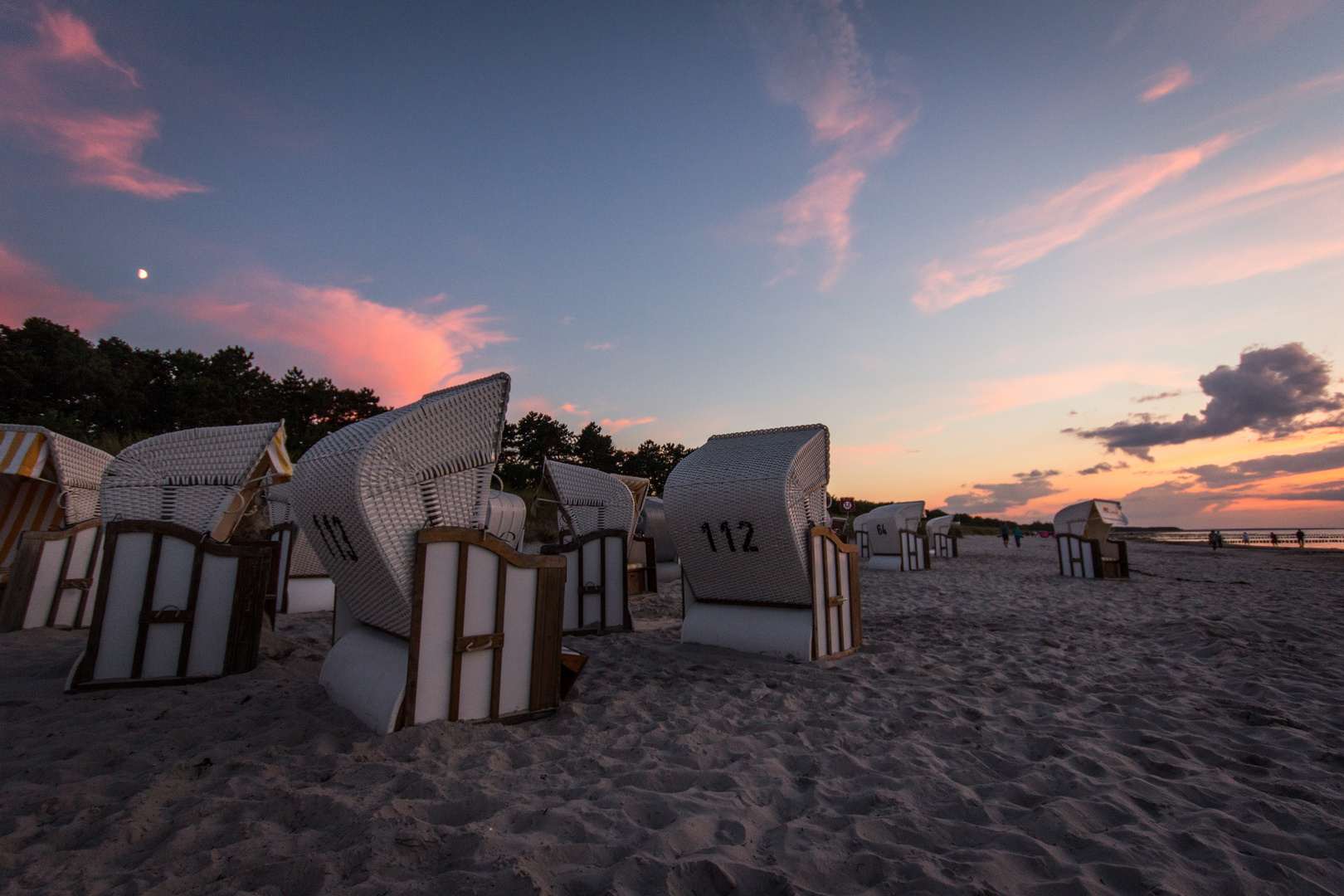 Abendstimmung am Strand