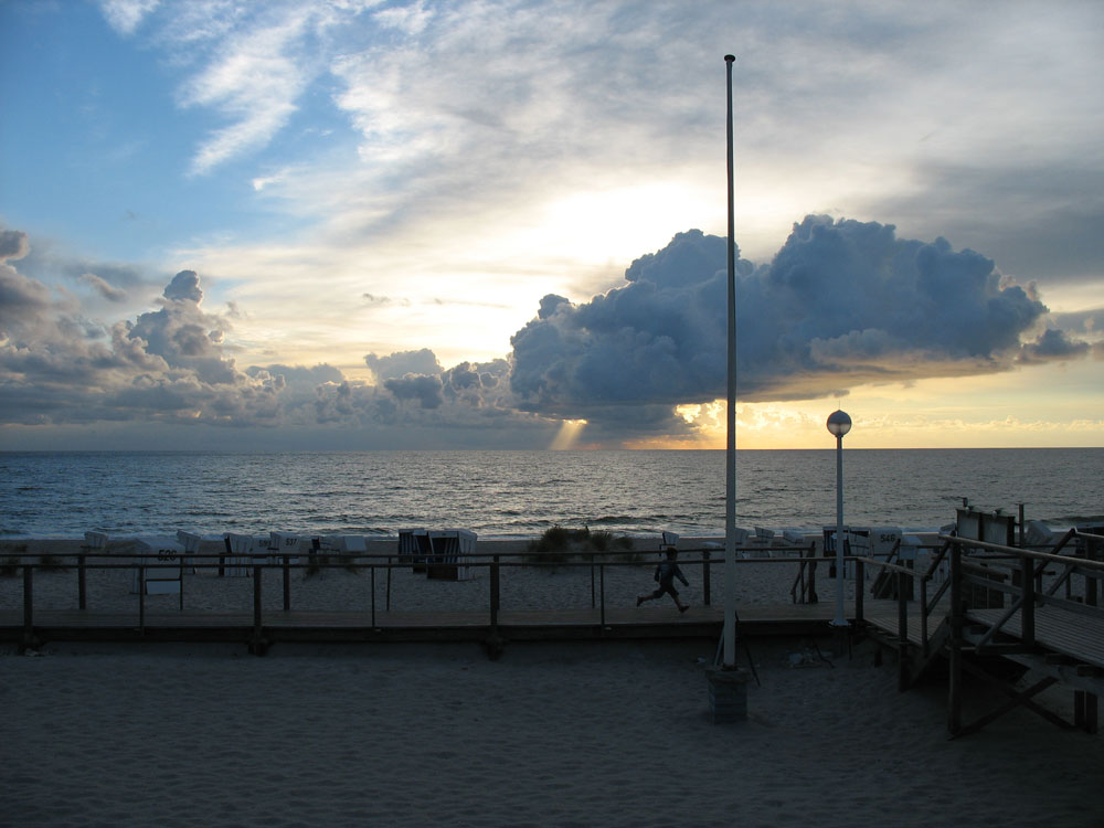 Abendstimmung am Strand