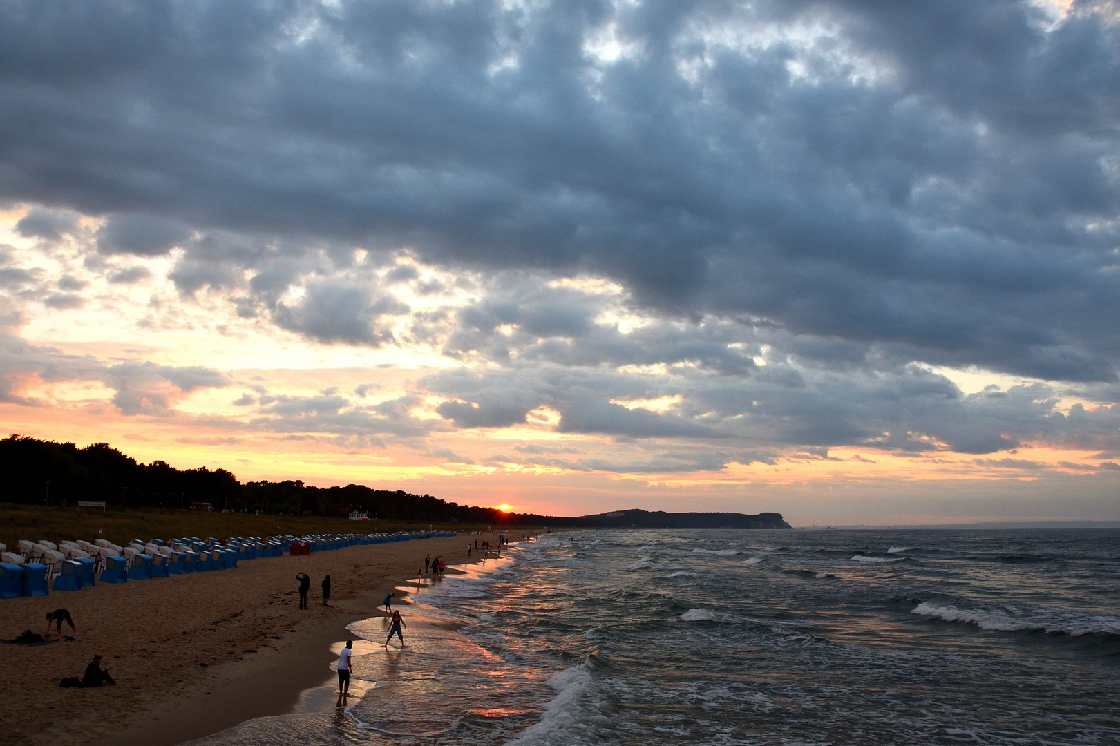 Abendstimmung am Strand