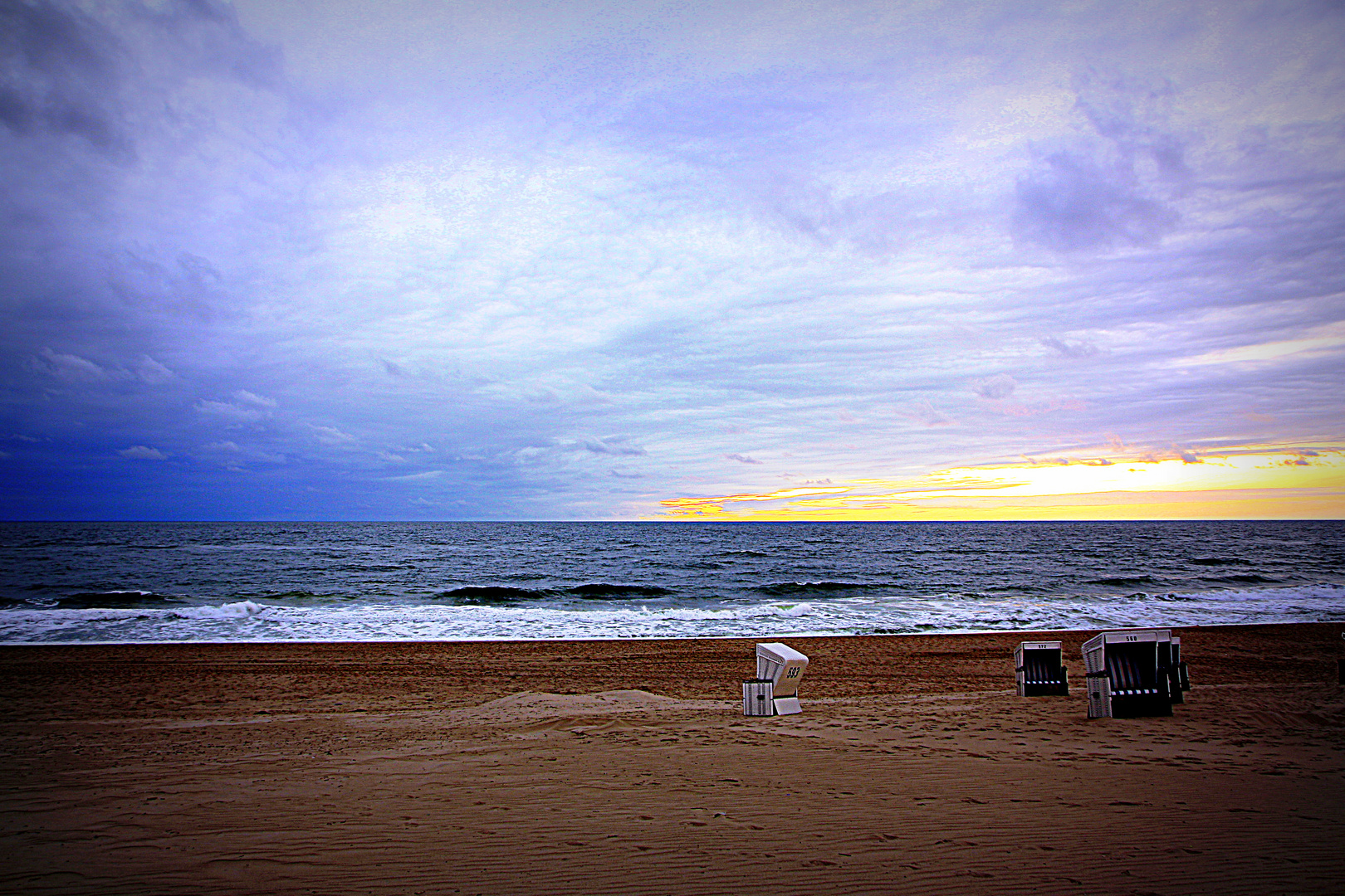 Abendstimmung am Strand