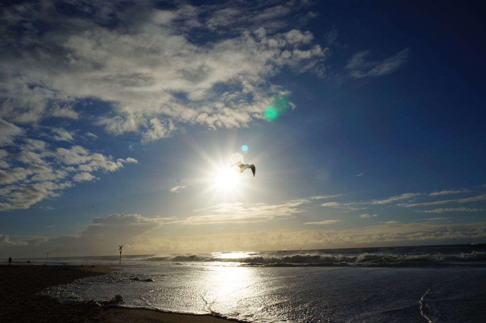 Abendstimmung am Strand