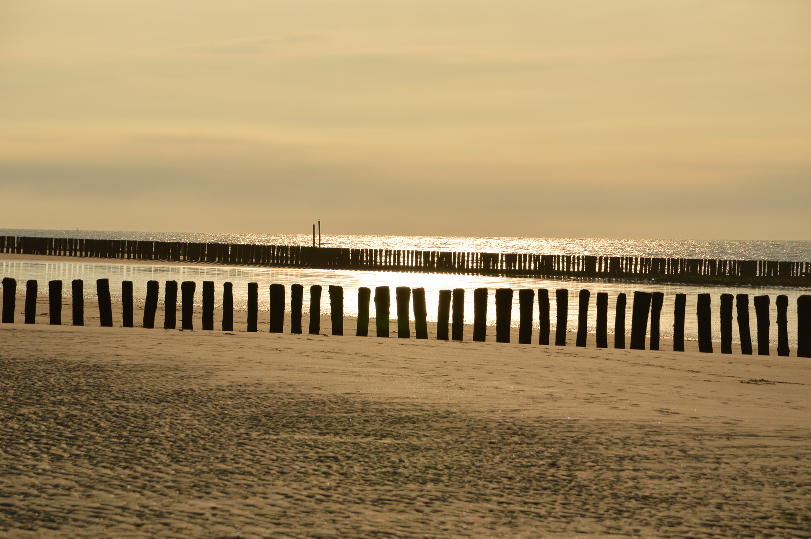 Abendstimmung am Strand