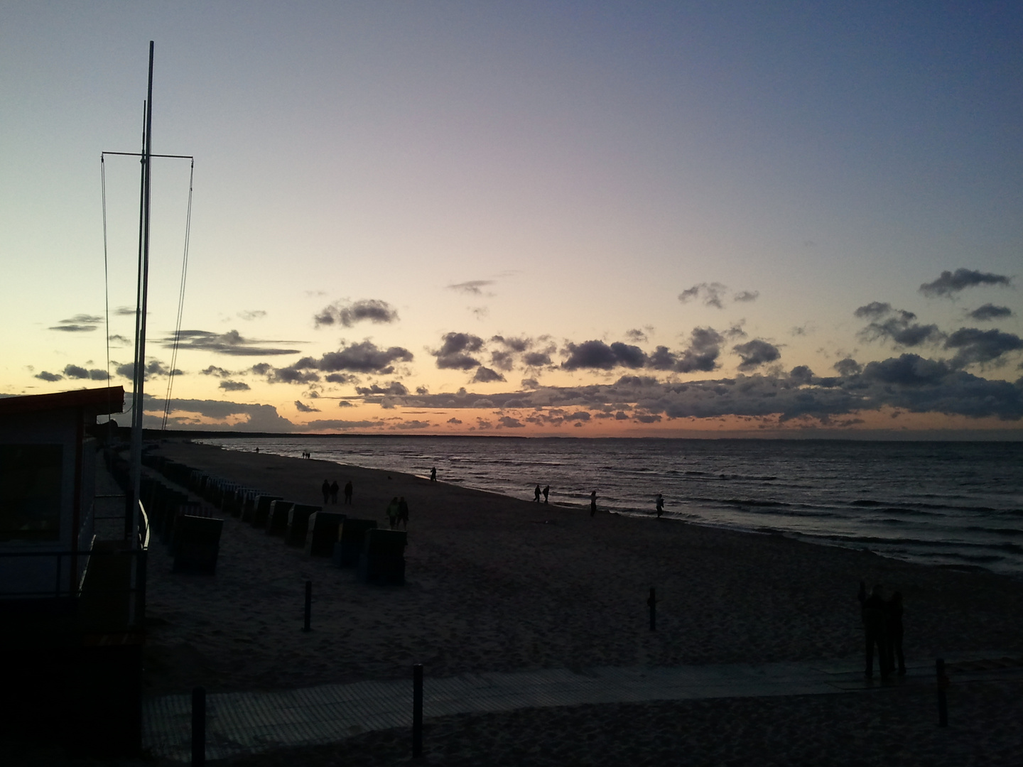 ABENDSTIMMUNG AM STRAND