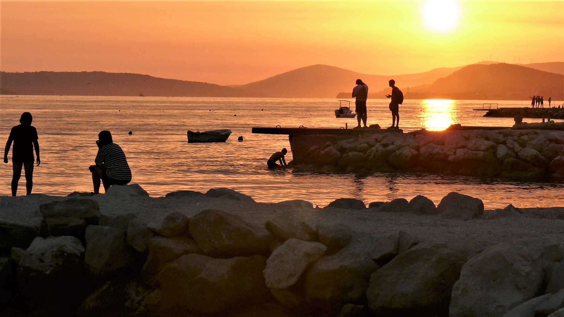 Abendstimmung am Strand