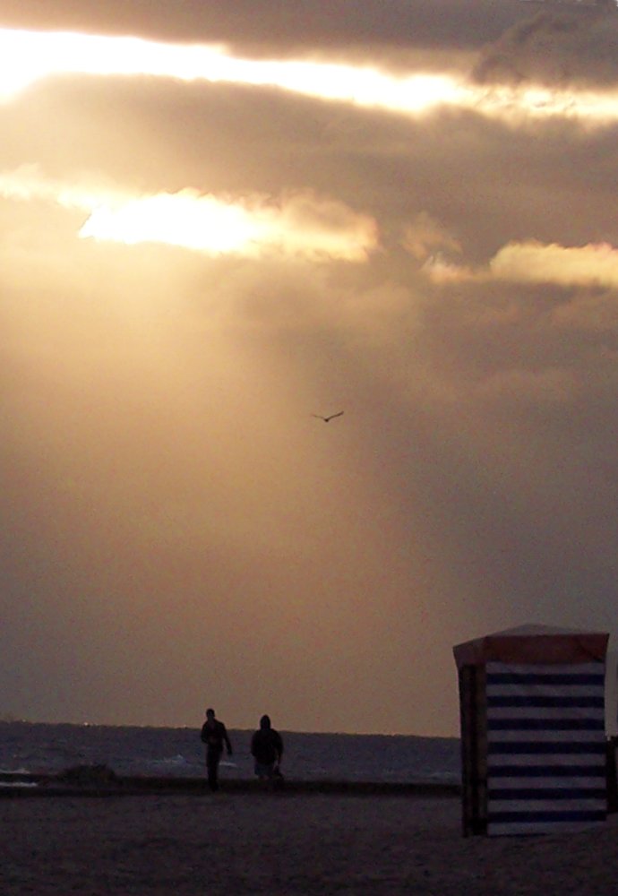 Abendstimmung am Strand