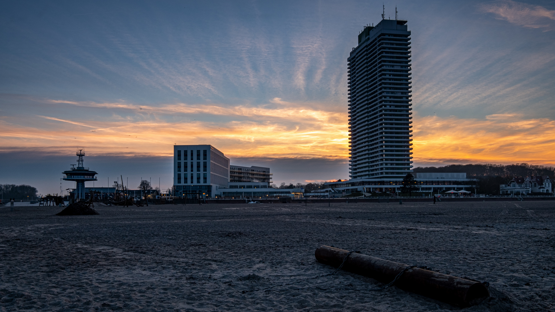 Abendstimmung am Strand...