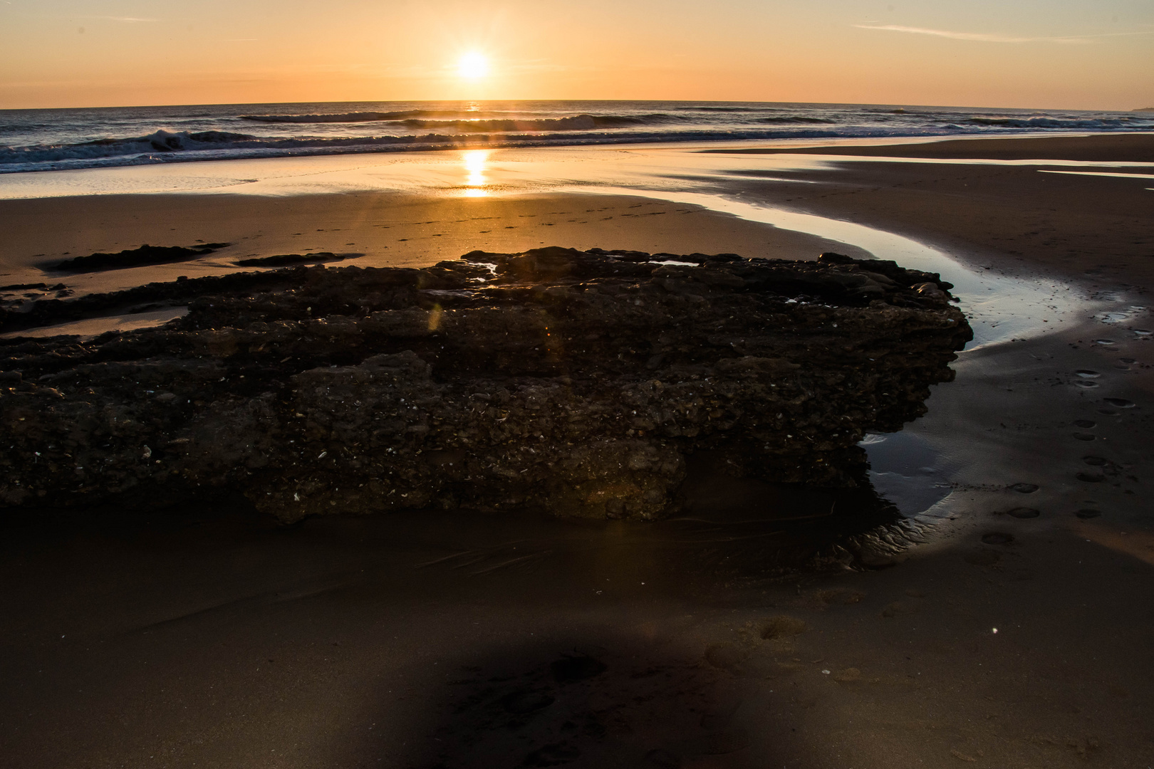 Abendstimmung am Strand