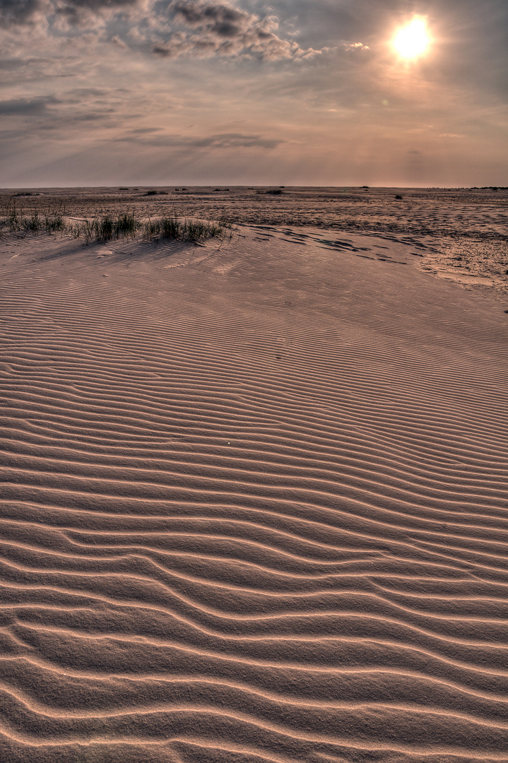 Abendstimmung am Strand