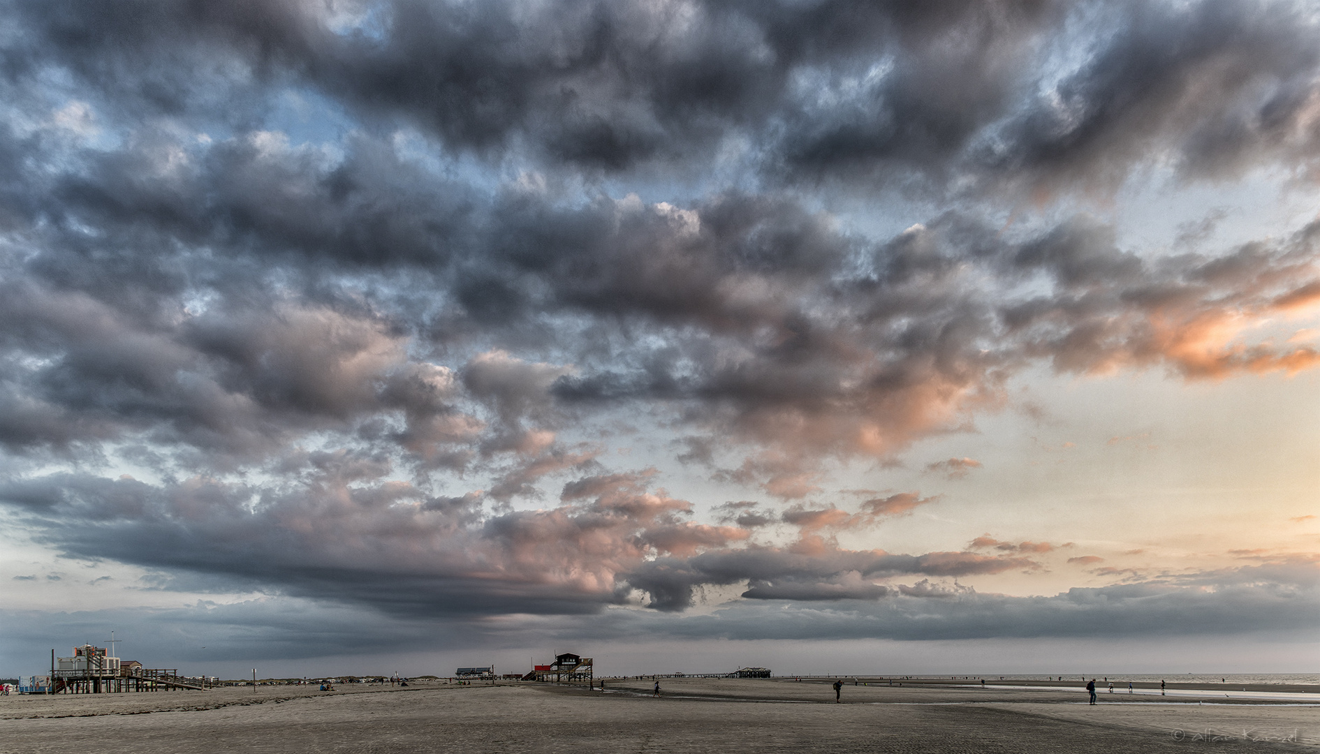 Abendstimmung am Strand