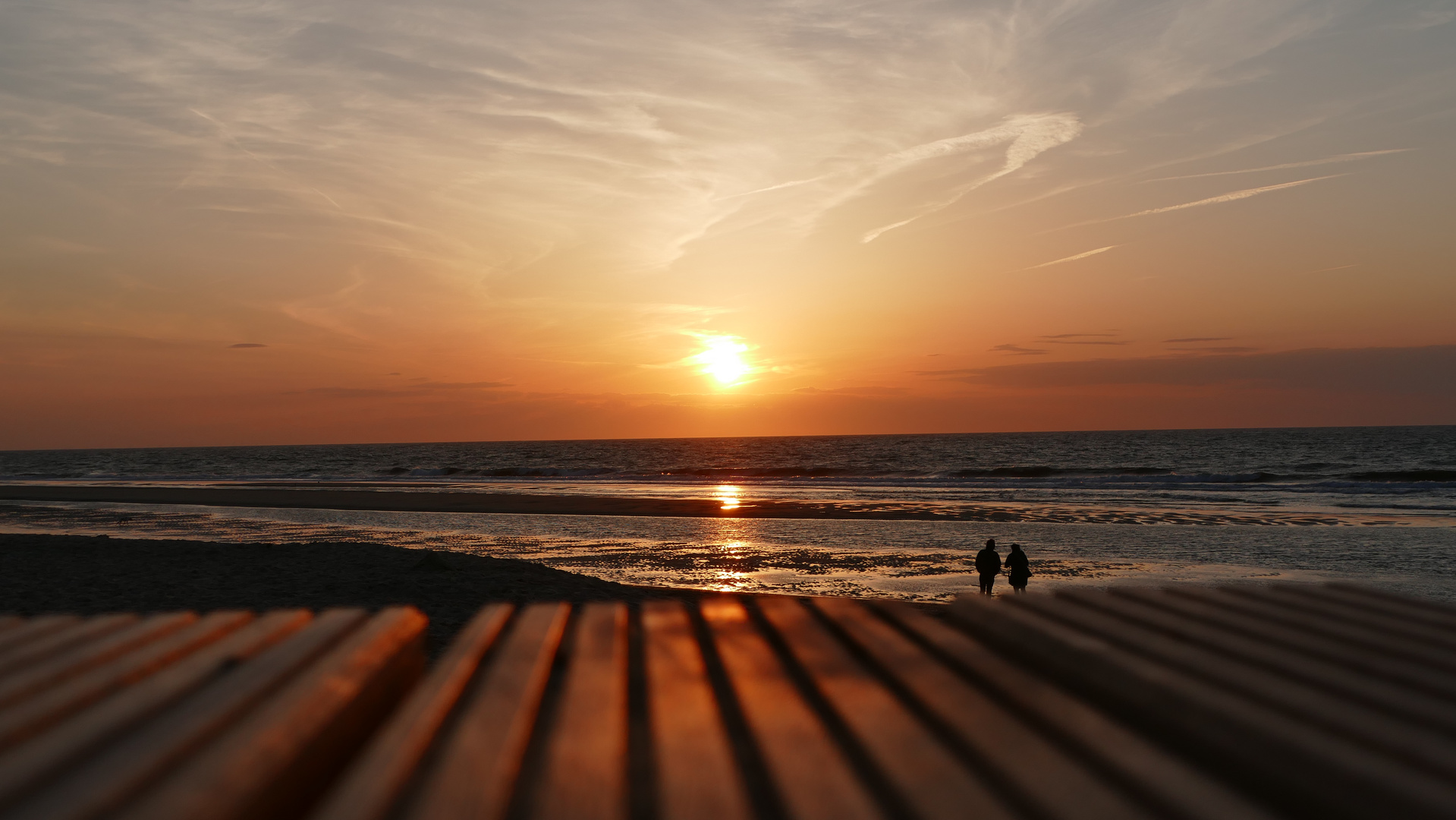 Abendstimmung am Strand