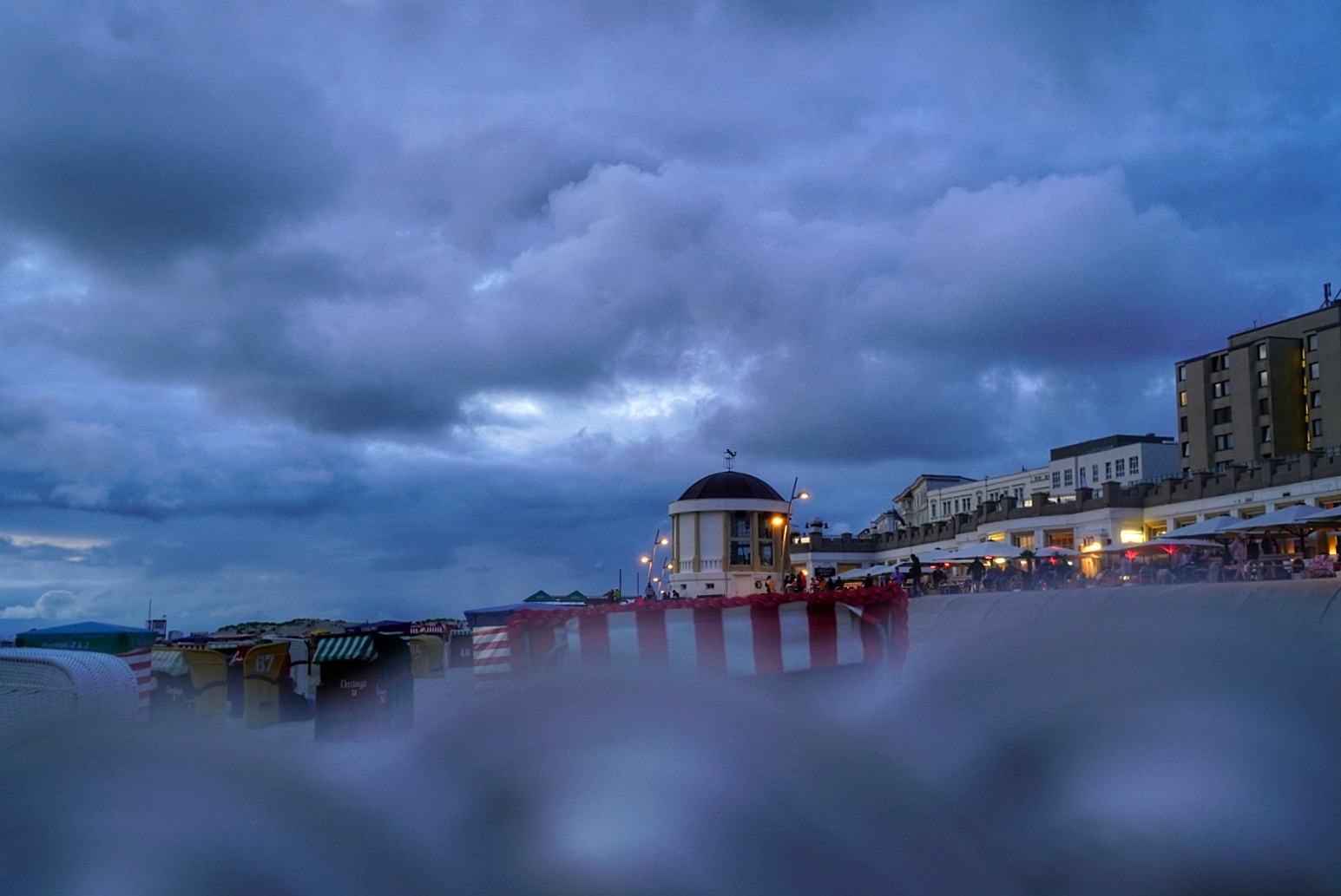 Abendstimmung am Strand 