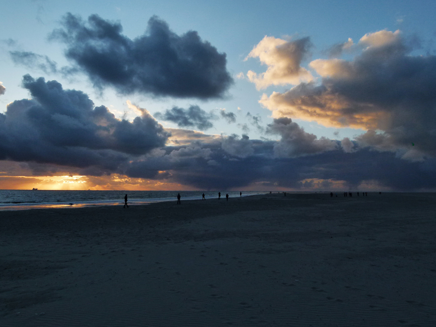 Abendstimmung am Strand...