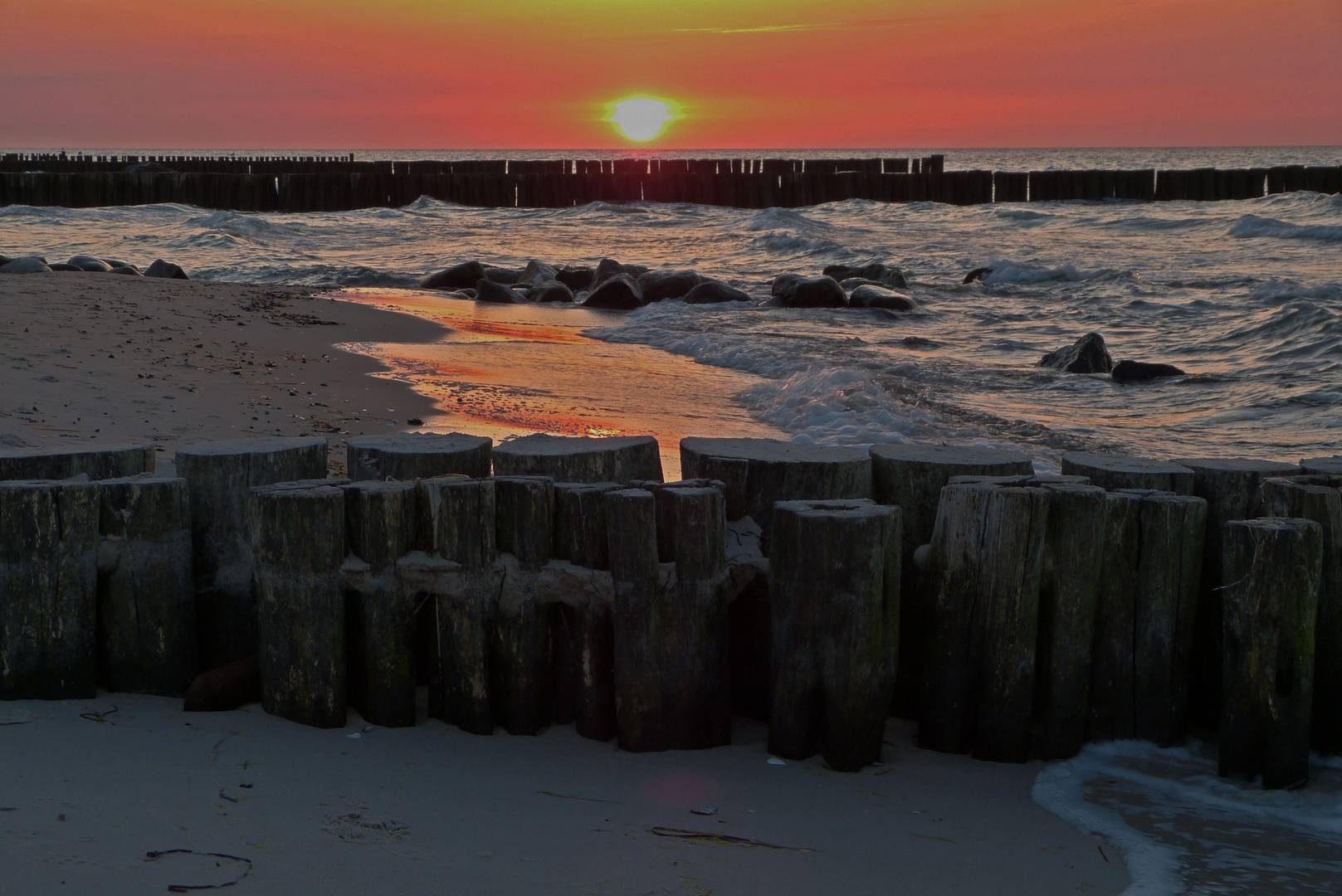 Abendstimmung am Strand