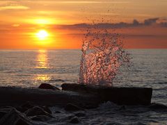 Abendstimmung am Strand