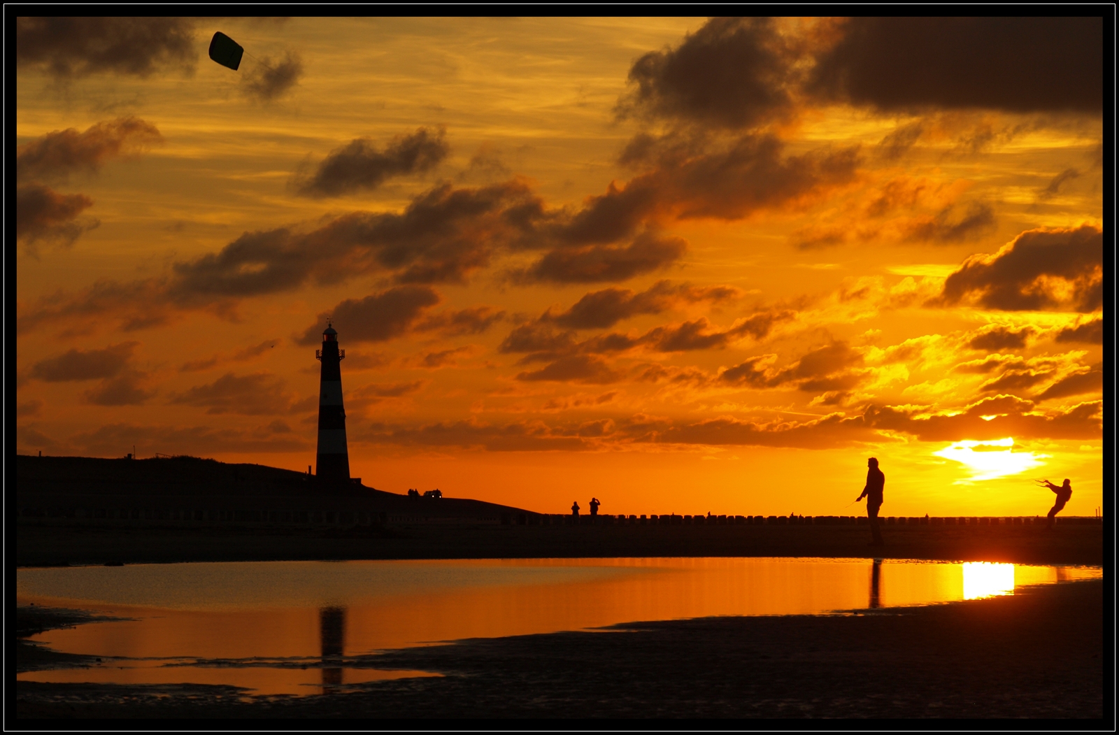 Abendstimmung am Strand