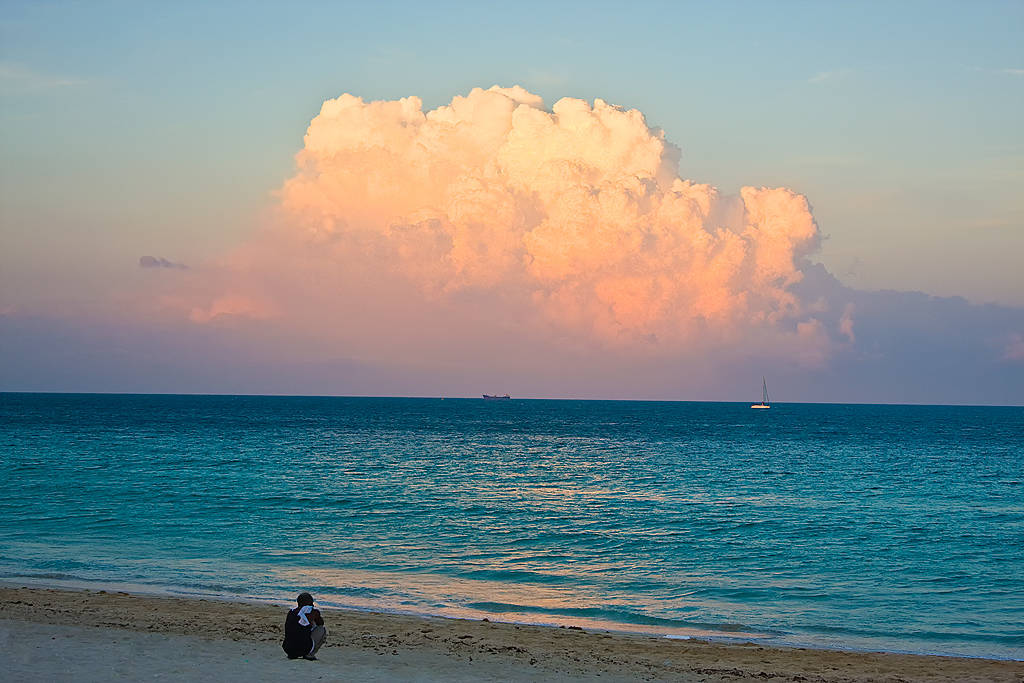 Abendstimmung am Strand