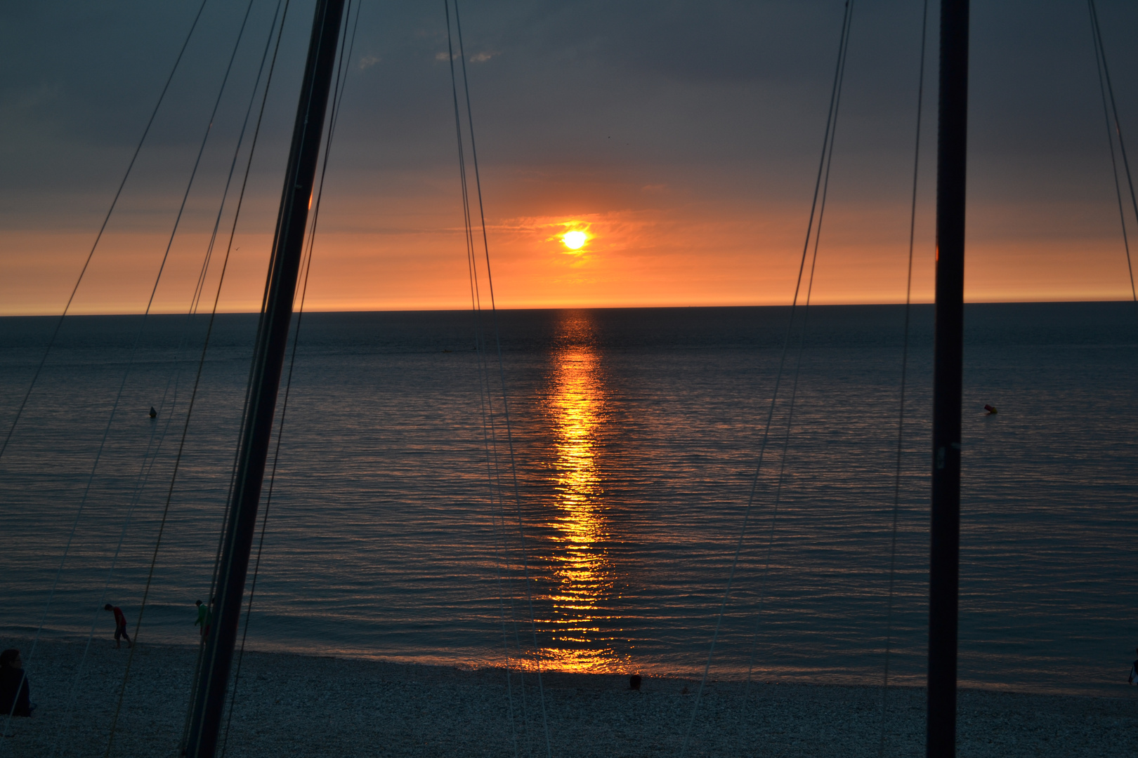 *** Abendstimmung am Strand ***