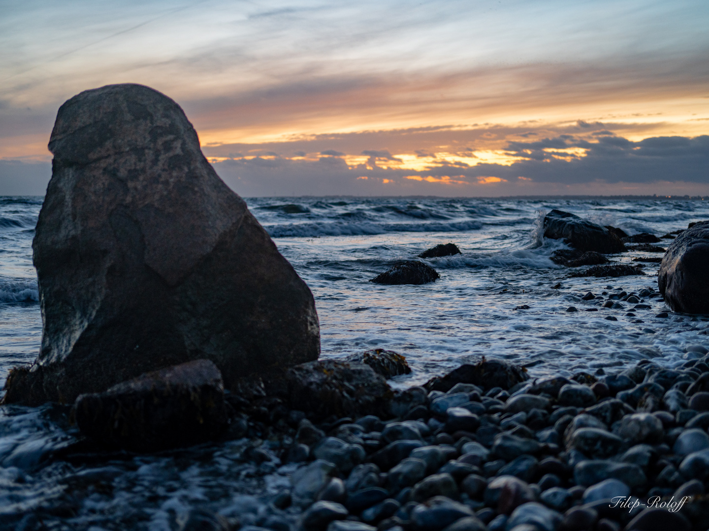 Abendstimmung am Strand