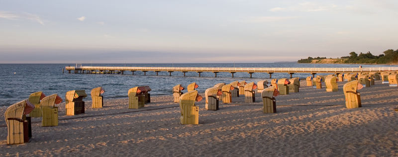 Abendstimmung am Strand