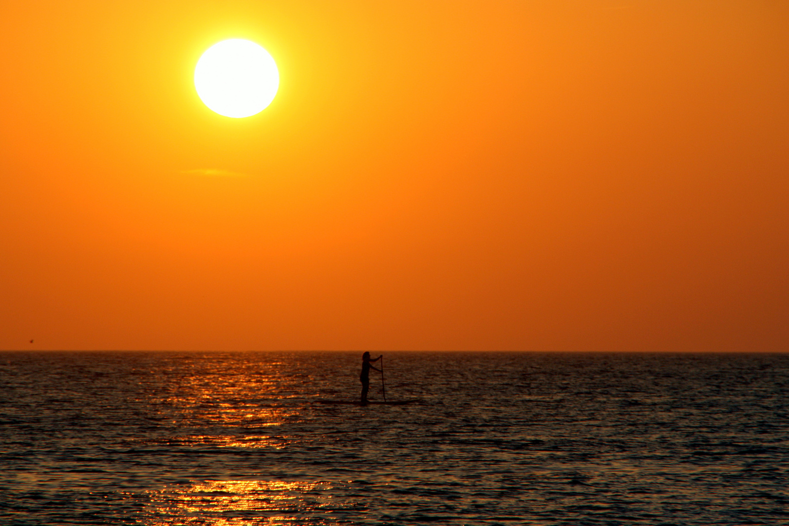 Abendstimmung am Strand auf Sylt