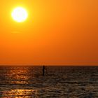 Abendstimmung am Strand auf Sylt